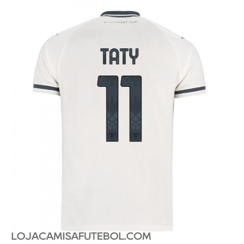 Camisa de Futebol Lazio Taty Castellanos #11 Equipamento Secundário 2025-26 Manga Curta